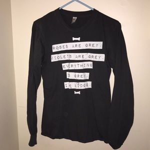 NWOT Funny Dog long sleeve tee
